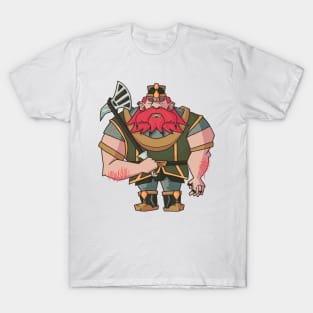 Fantasy Dwarf Warrior T-Shirt